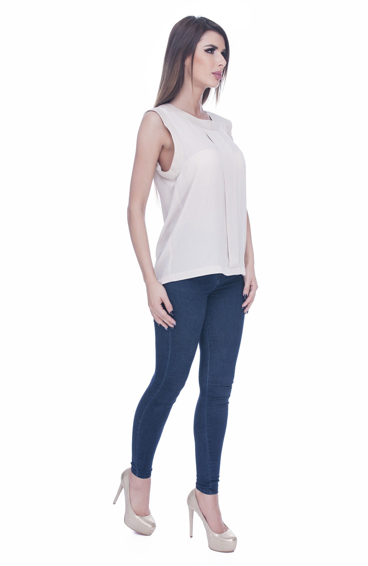 Bluza dama crem 3