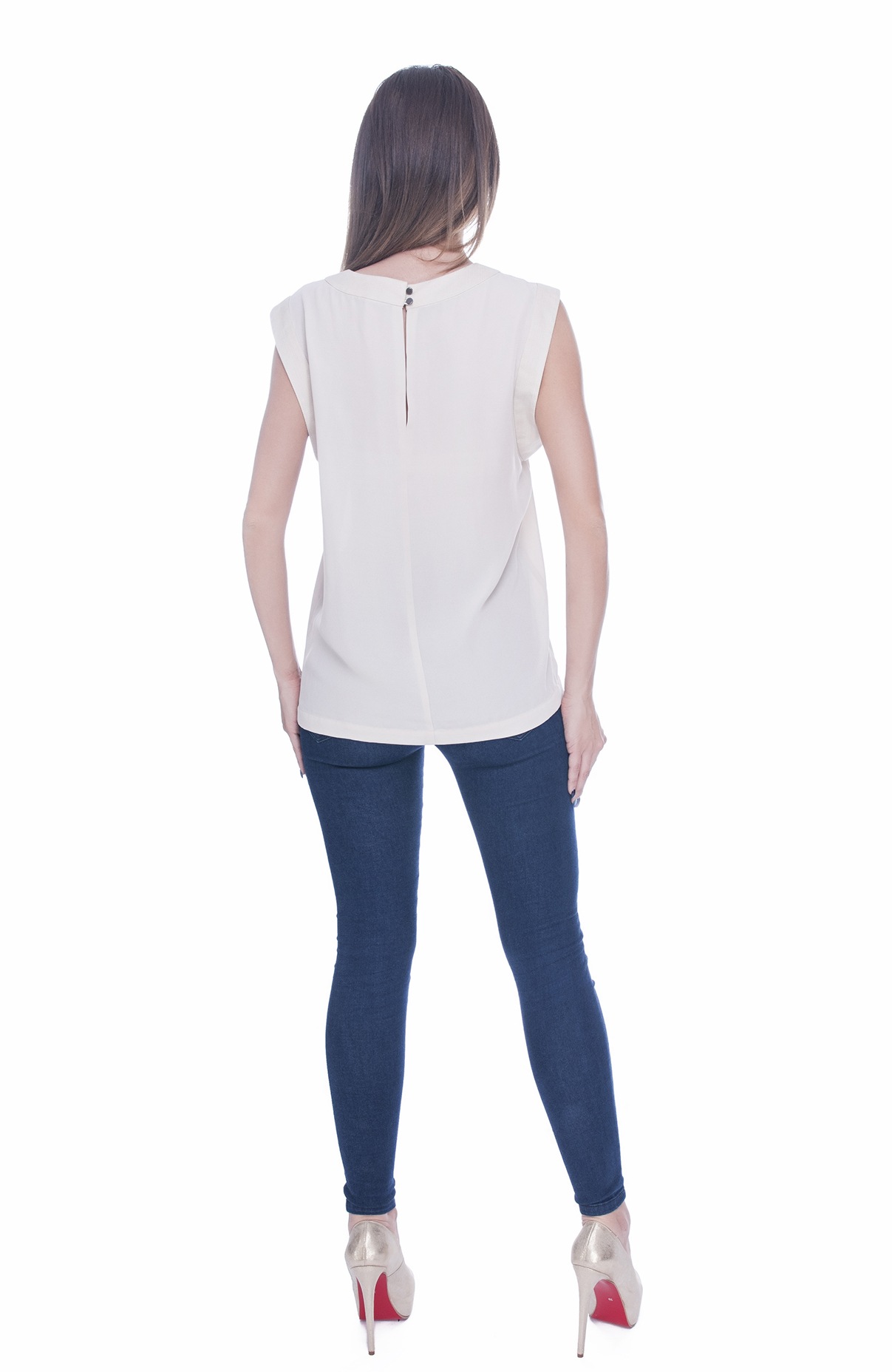 Bluza dama crem 4