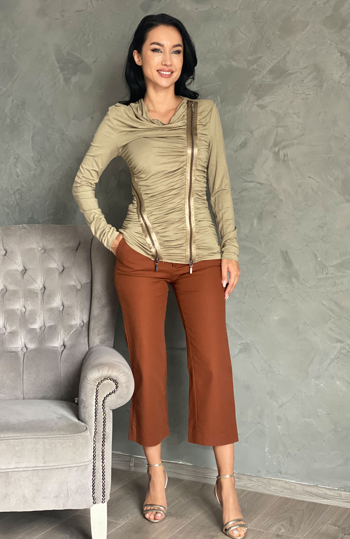 Bluza dama cu fermoare 3