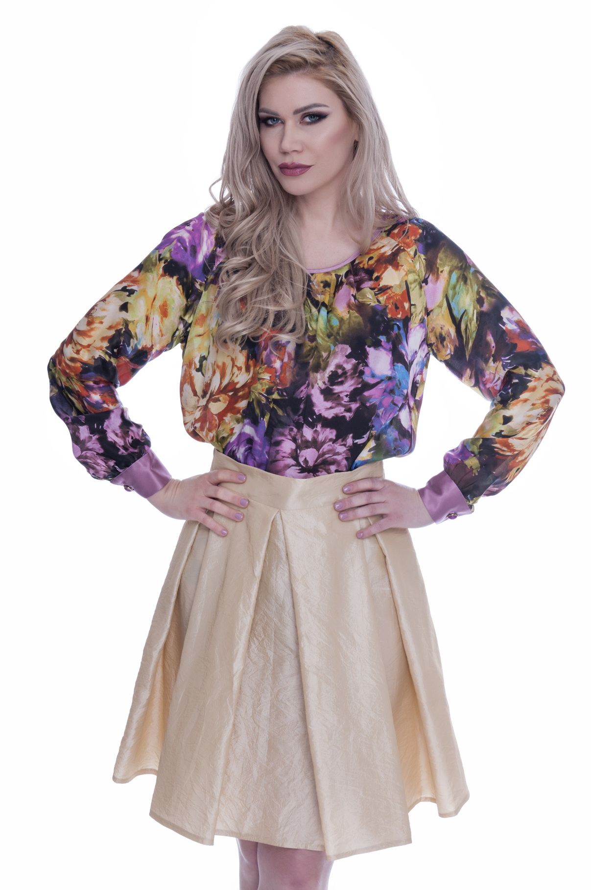 Bluza eleganta matase naturala 2