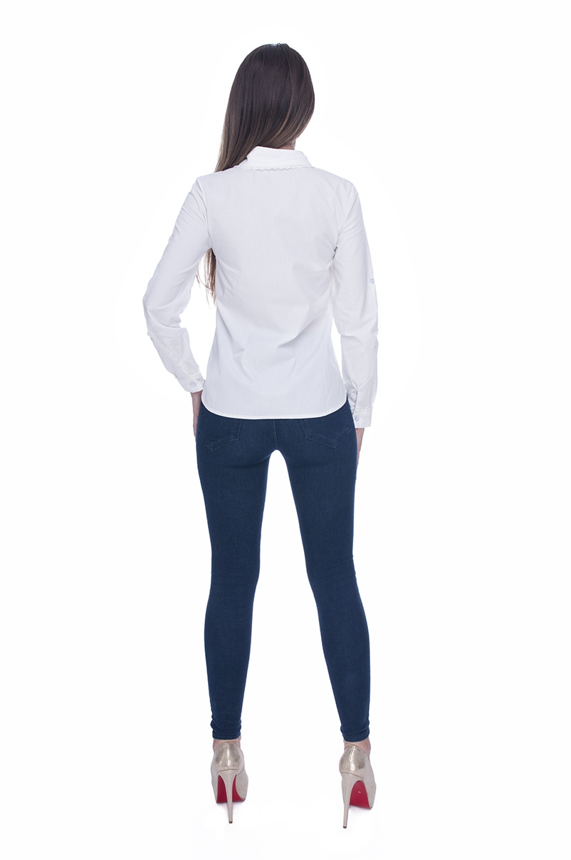 Camasa dama cu broderie dantela 5