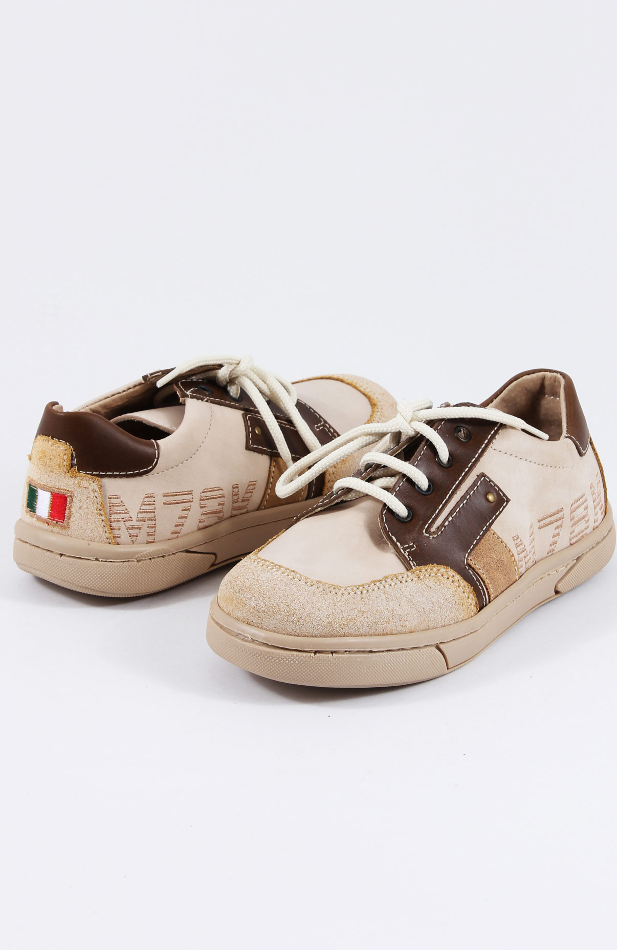 Pantofi sport copii maro 2