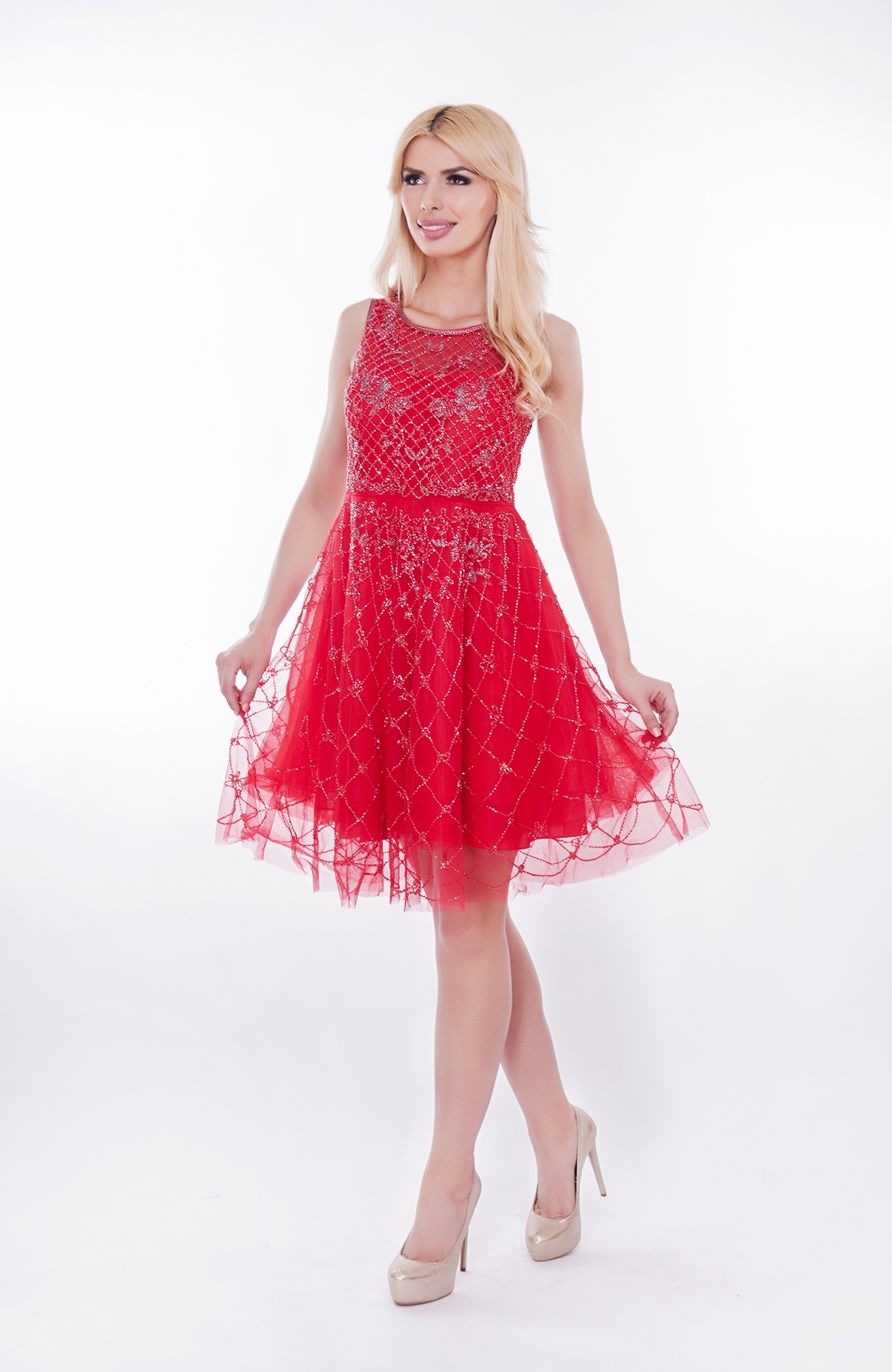Rochie baby doll eleganta rosie 4