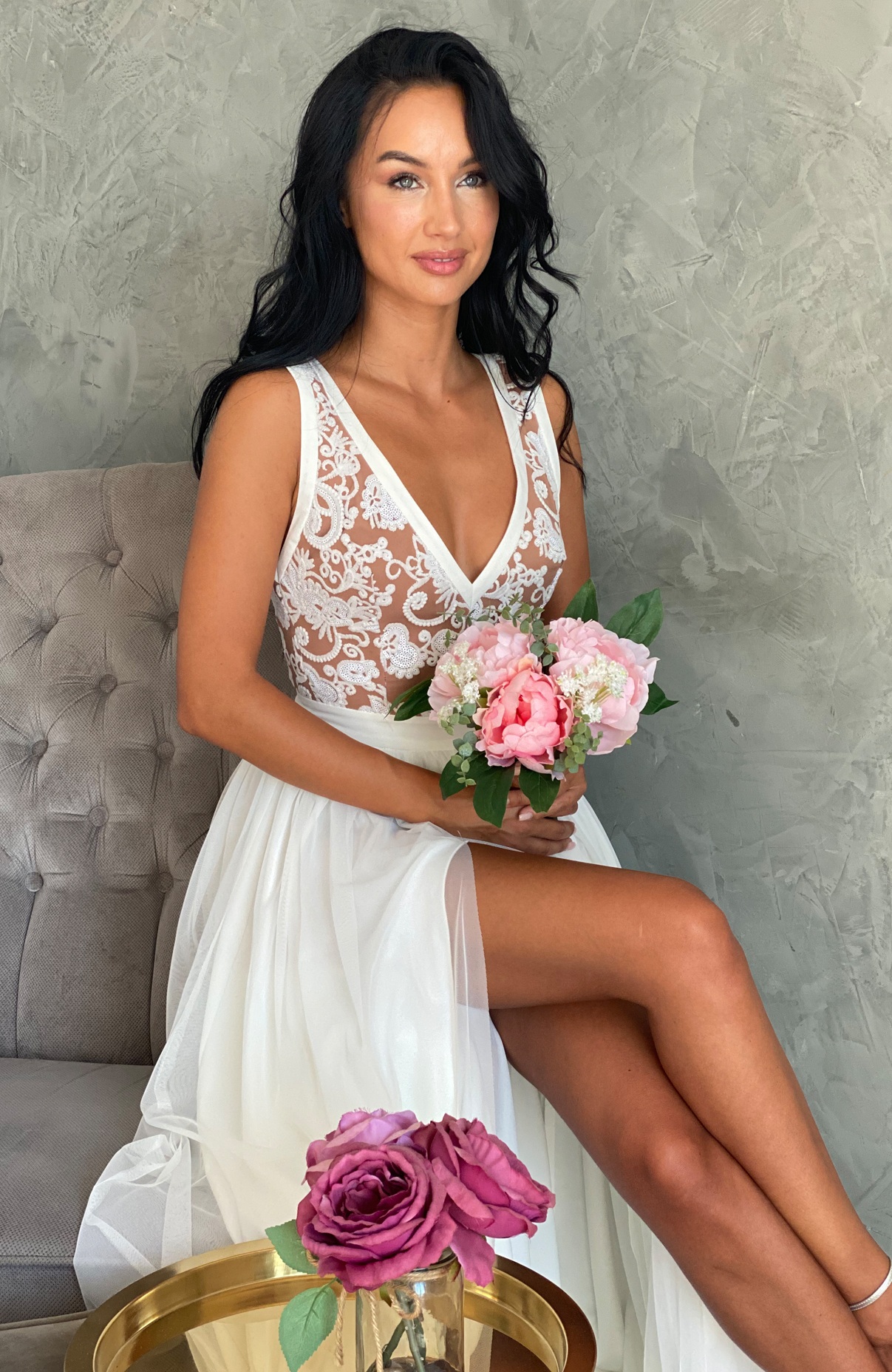 Rochie cununie civila lunga 6