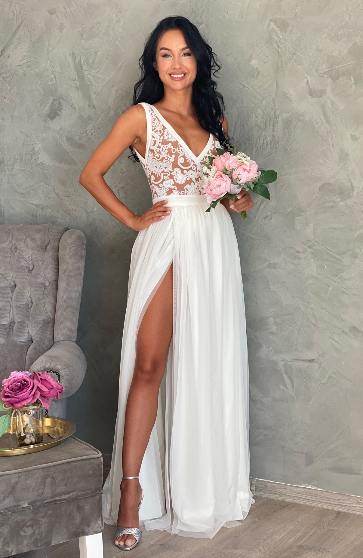 Rochie cununie civila lunga 7