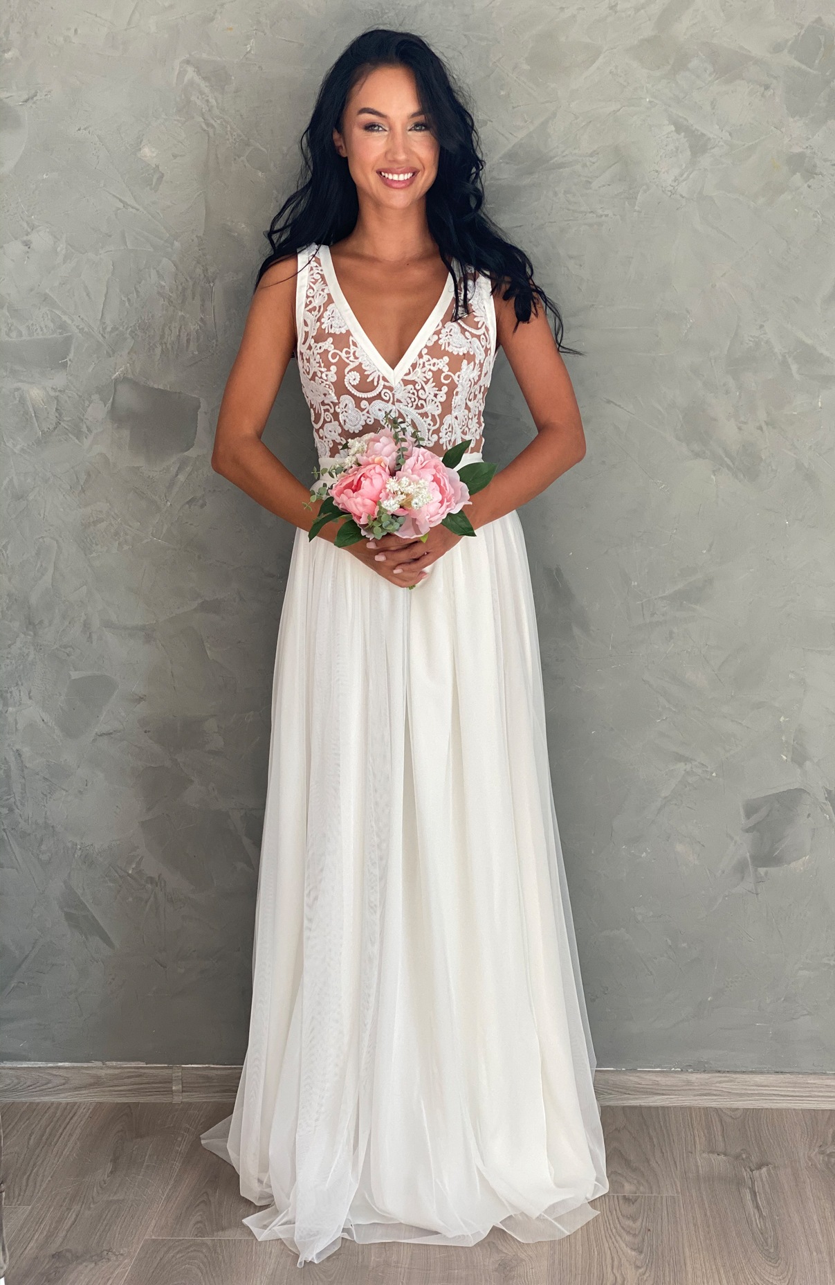 Rochie cununie civila lunga 5