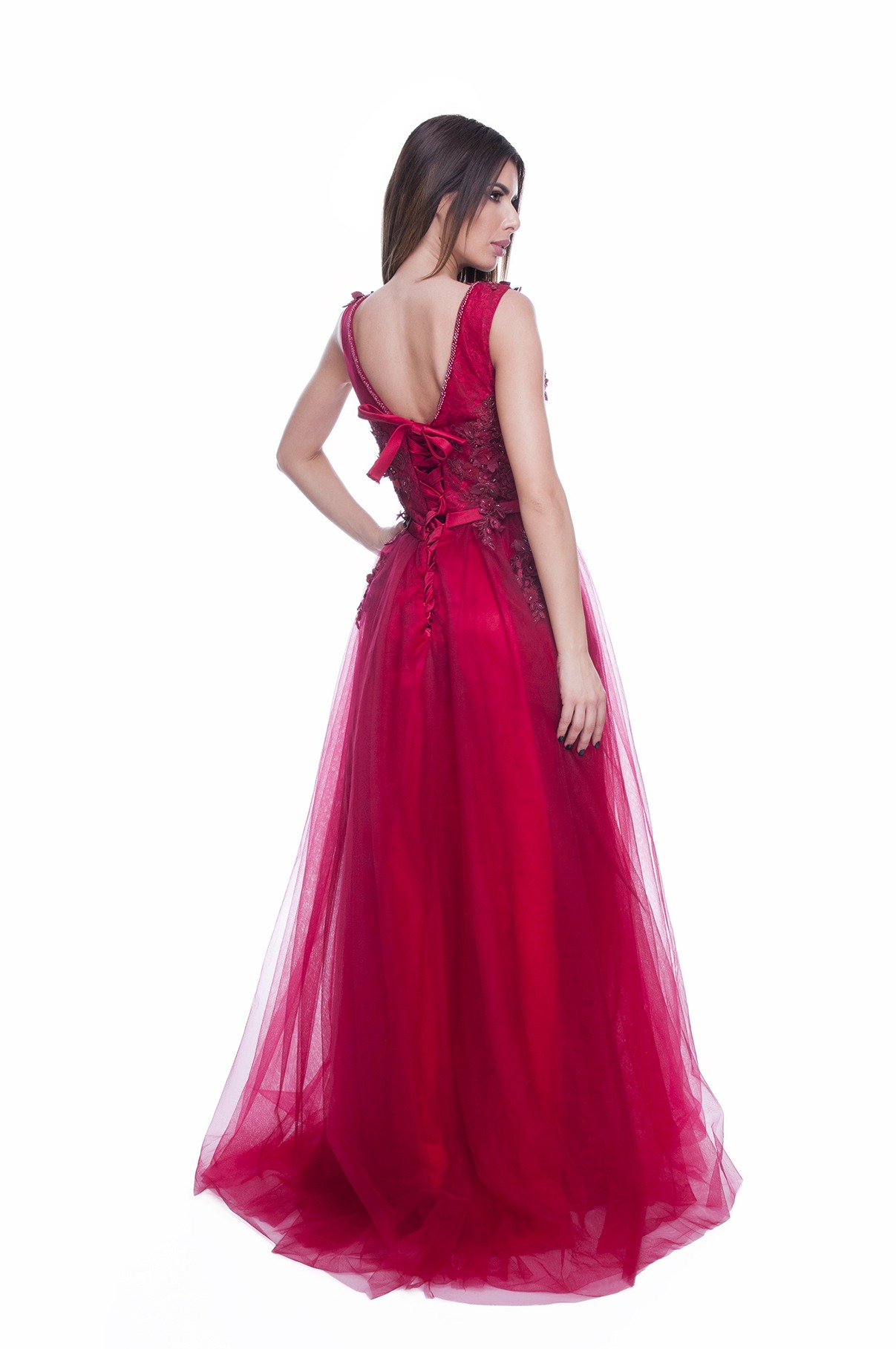 Rochie dantela si tull 4