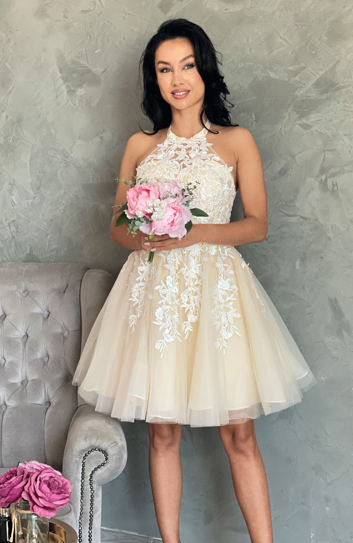 Rochie de cununie cu dantela