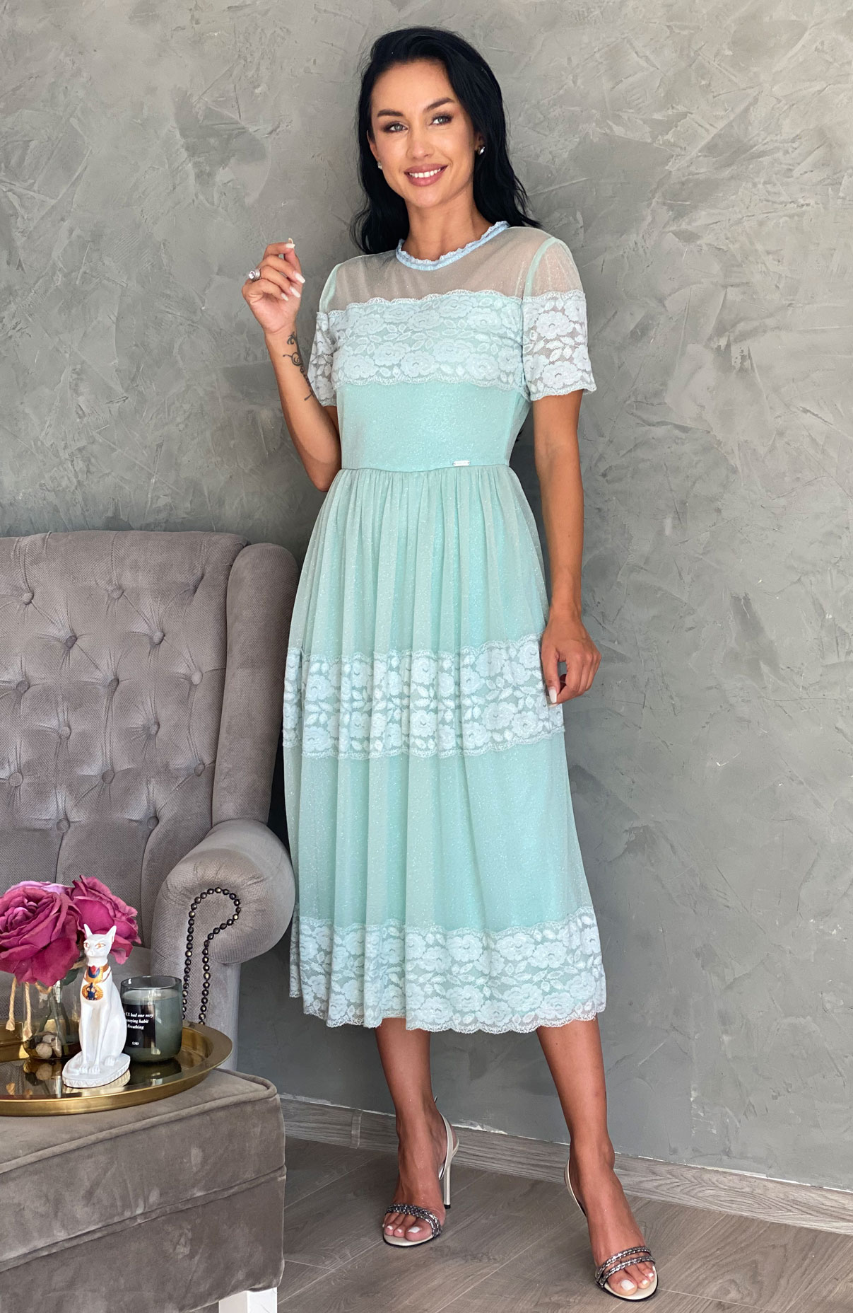 Rochie de ocazie Mint