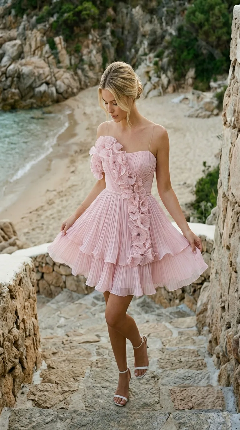 Rochie de ocazie cu pliuri 4