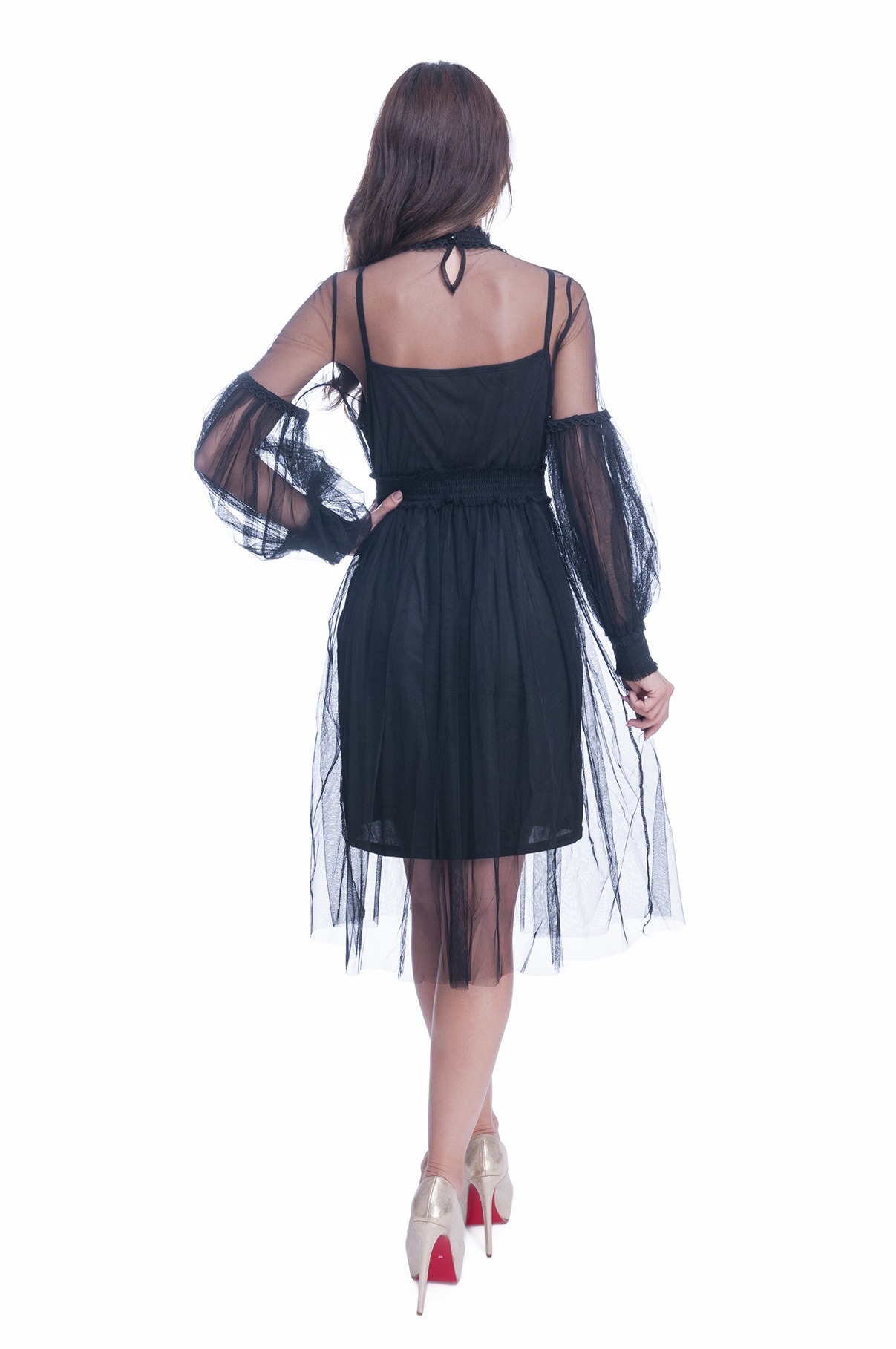 Rochie de ocazie eleganta cu dantela 6