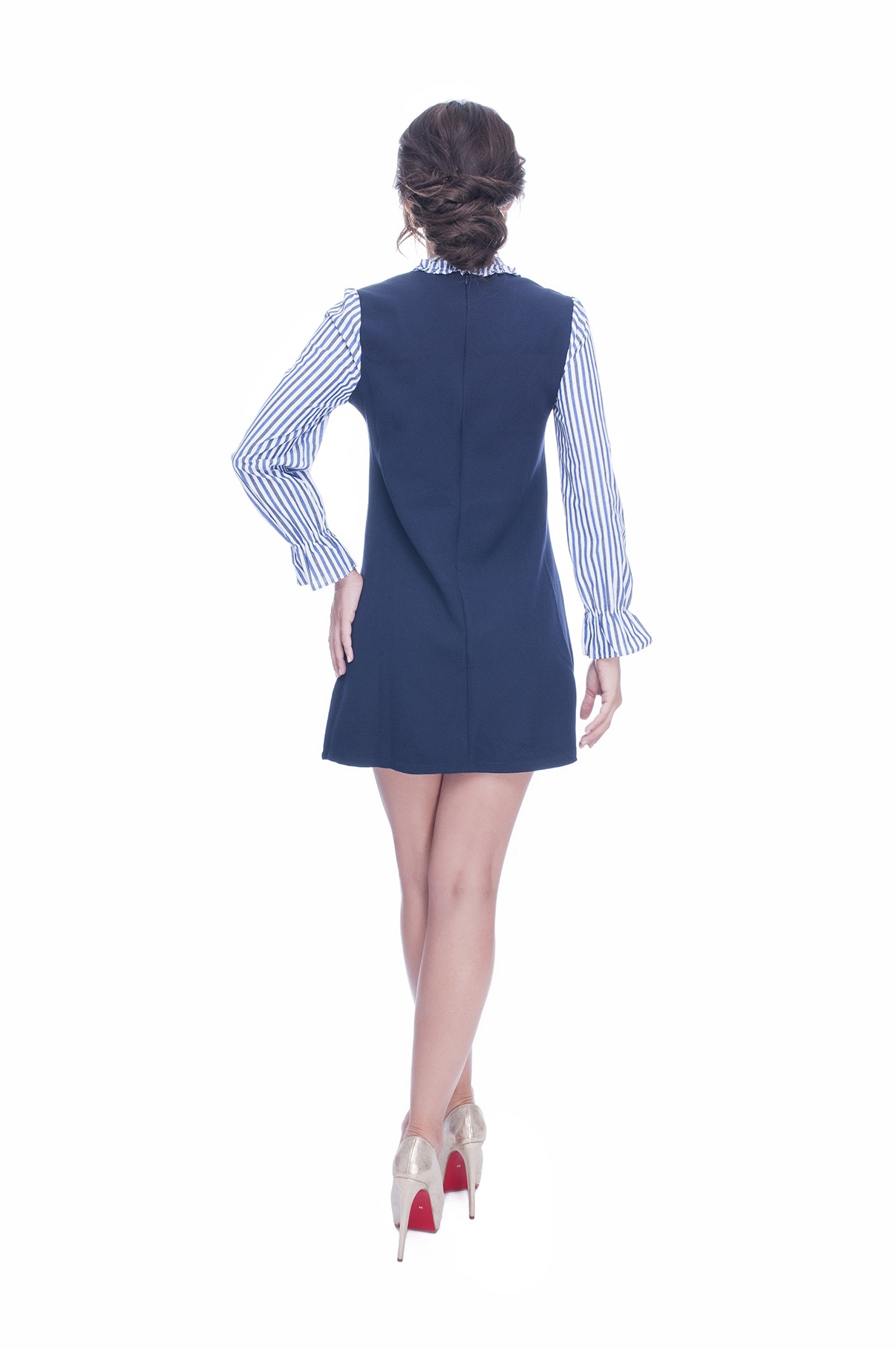 Rochie de zi albastra Dya 5