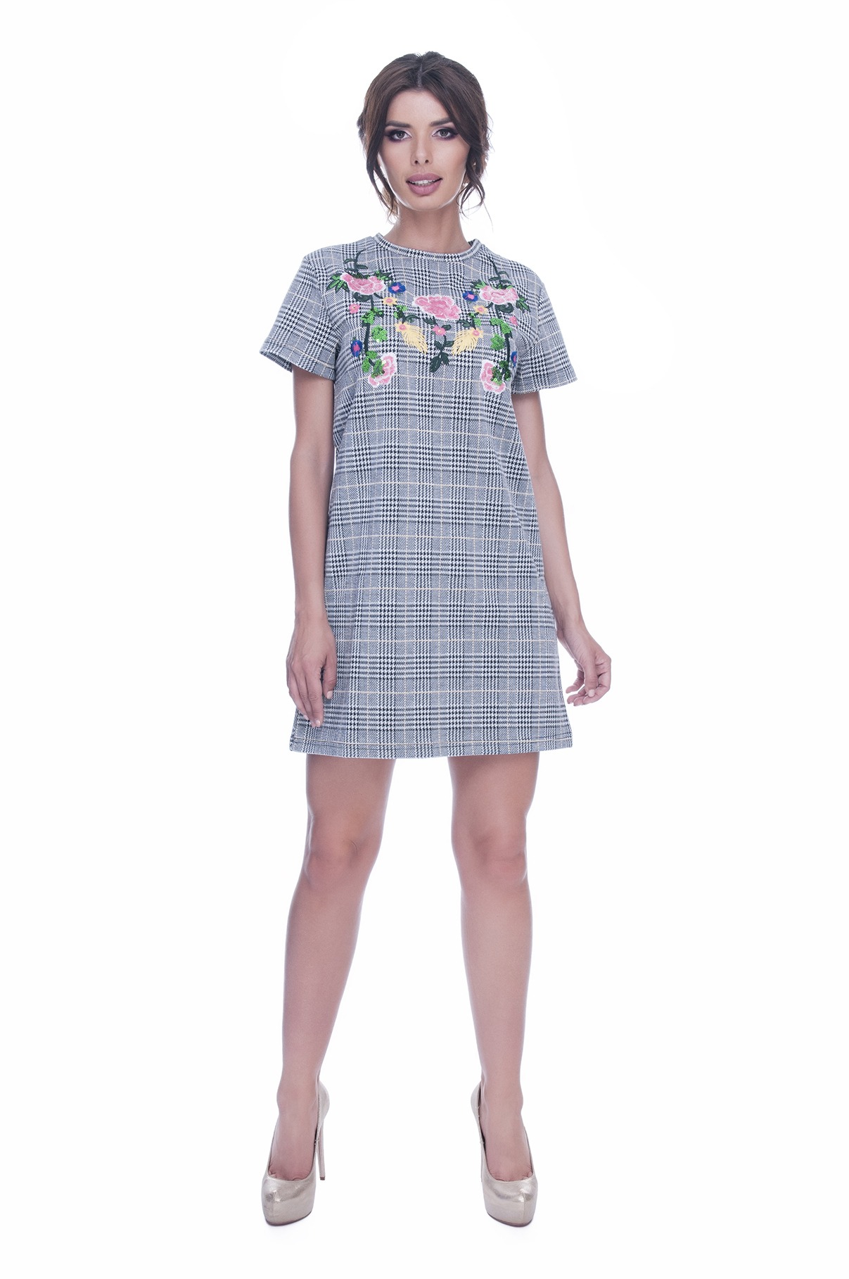 Rochie de zi cu flori 4