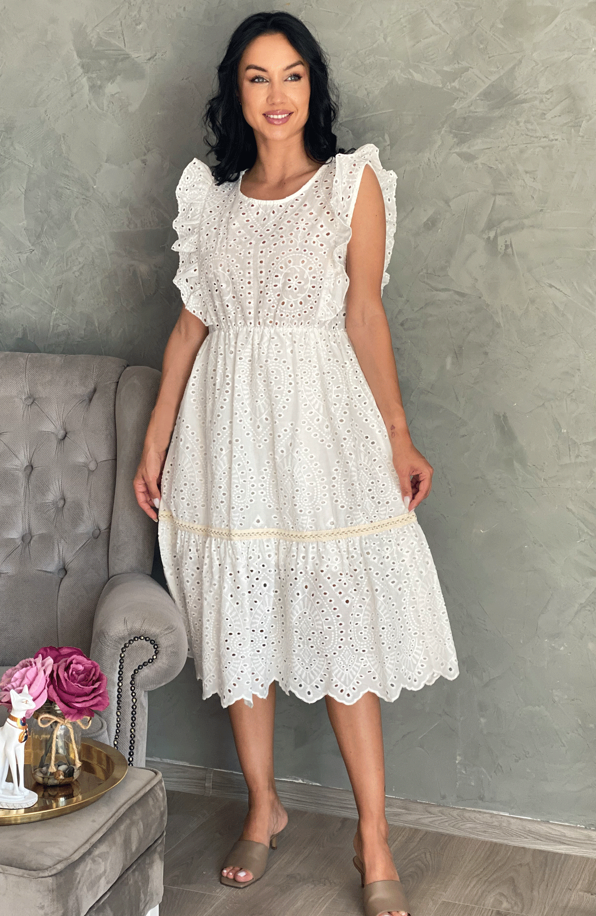 Rochie din bumbac de vara 4