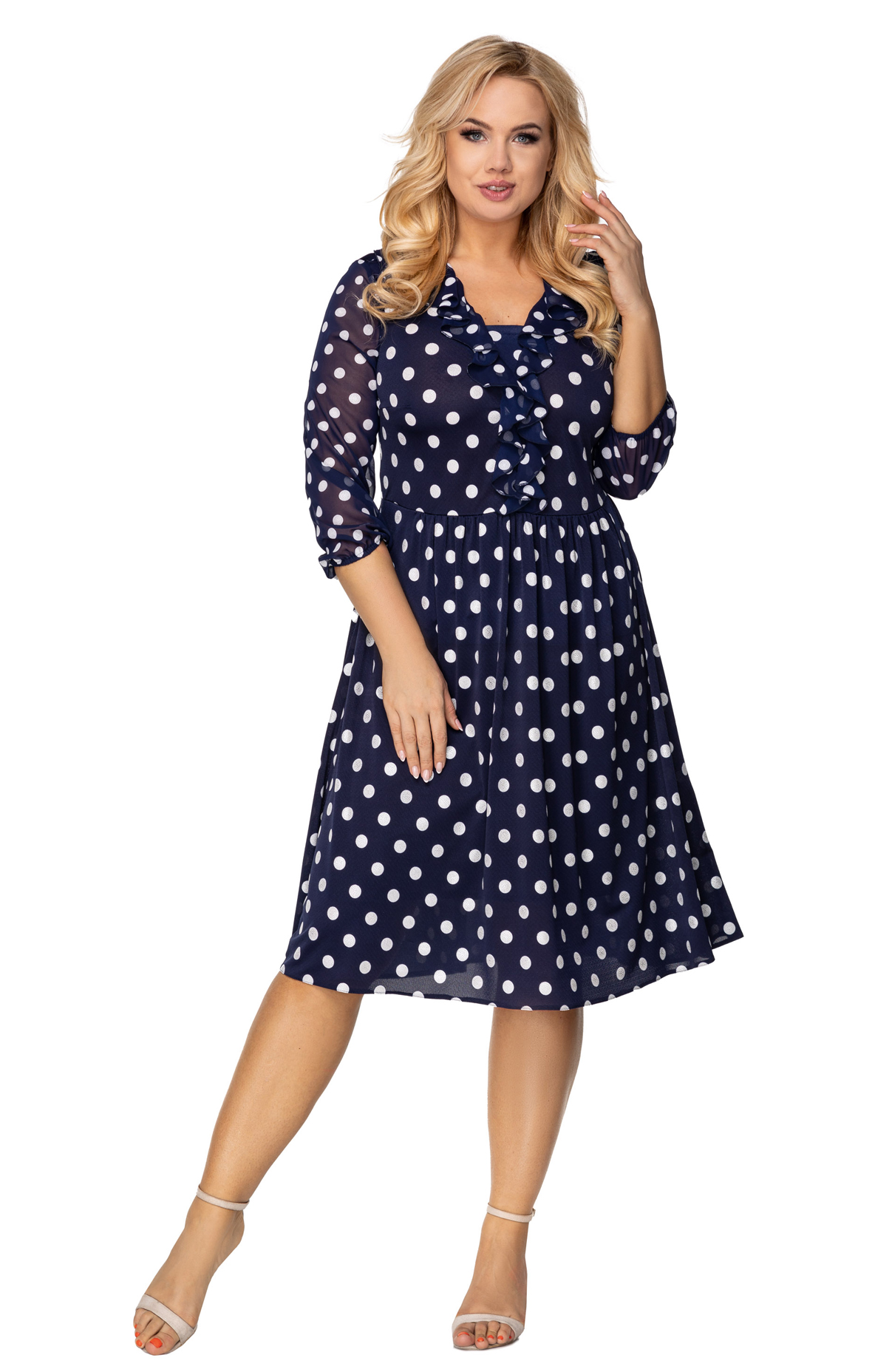 Rochie eleganta de zi vaporoasa 2